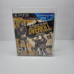 $30 Playstation 3 PS3  The house of the dead overkill complete 