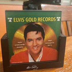 Elvis Coaster Set