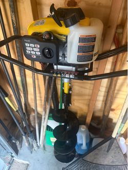 Champion 53cc gas powered auger