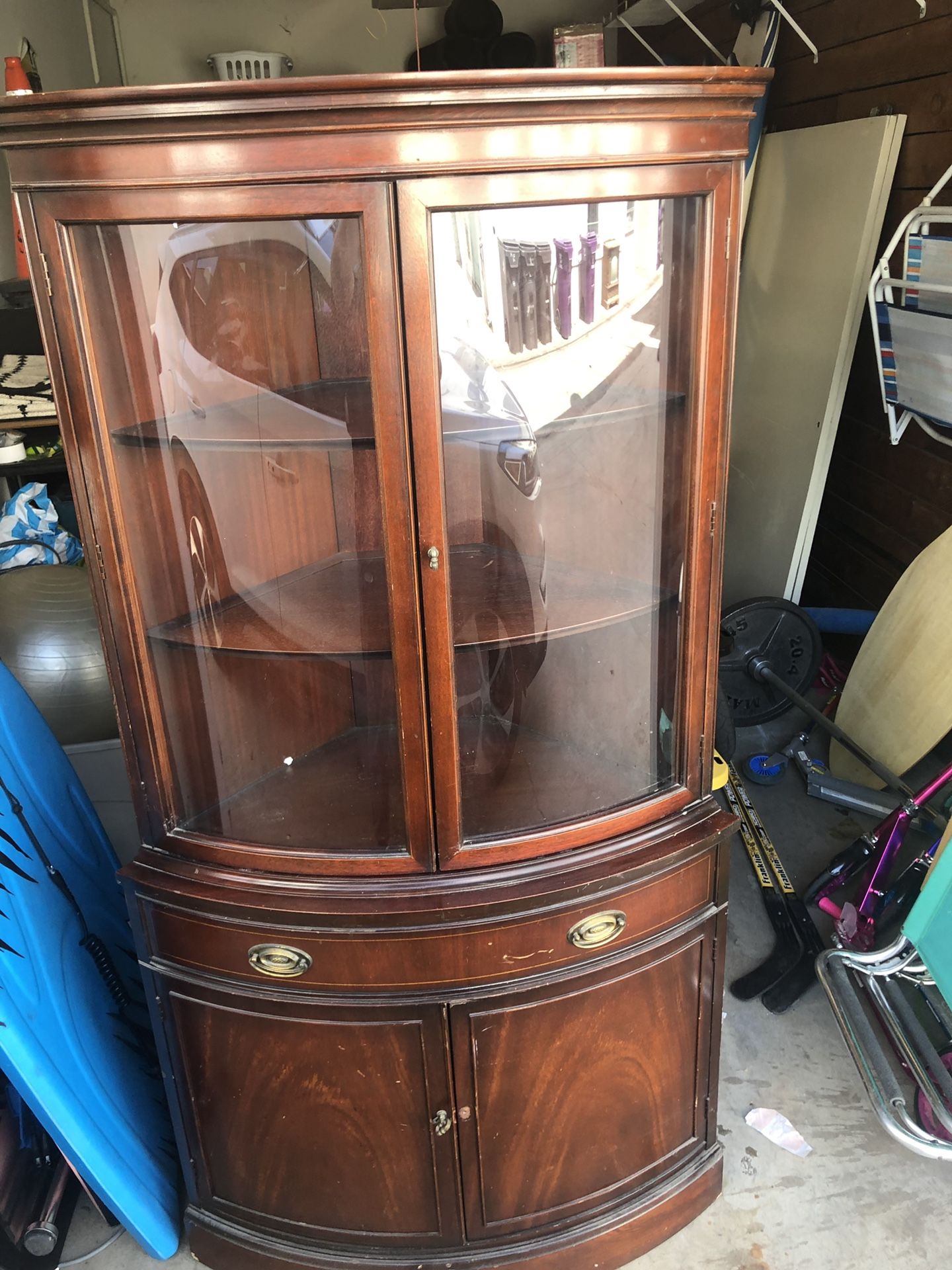 Antique Corner cabinet