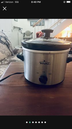 Rival 6 quart Crock Pot Slow Cooker for Sale in Aliso Viejo, CA - OfferUp