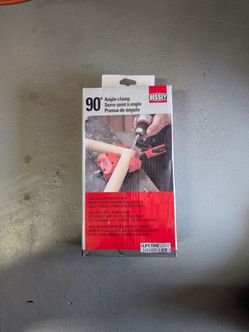 BESSEY 2 in. Capacity 90-Degree Angle Clamp – New