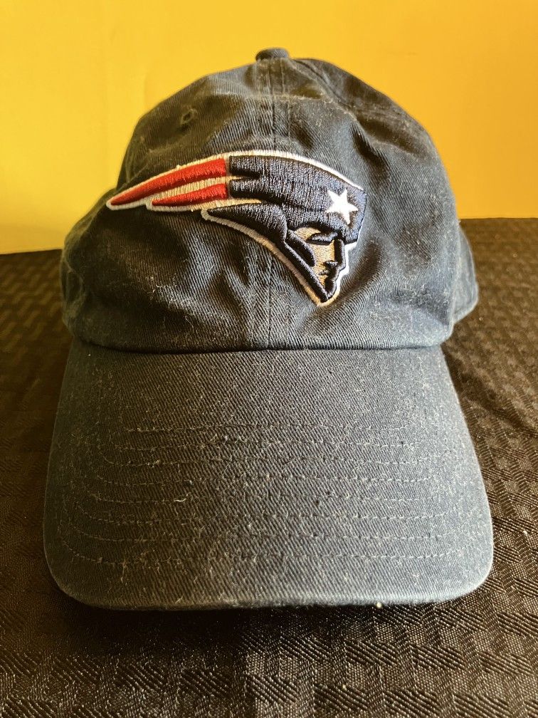 New England Patriots NFL 47 Brand Navy with Embroided Logo Adjustable Strap