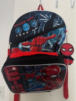 Spiderman backpack