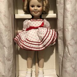 Shirley Temple Stand Up and Cheer Doll w/box