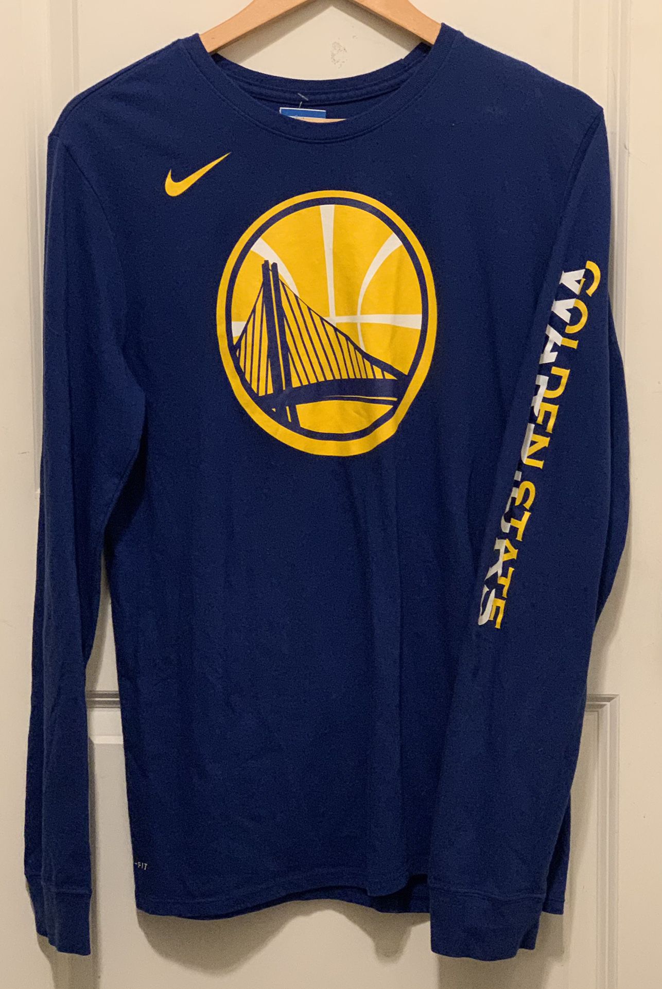 Nike Golden State Warrior The Tee Shirt Dri Fit Size Large Gently Used