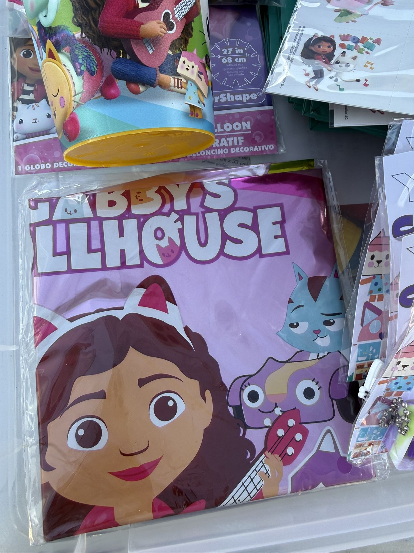 Gabby Doll house party Supplies