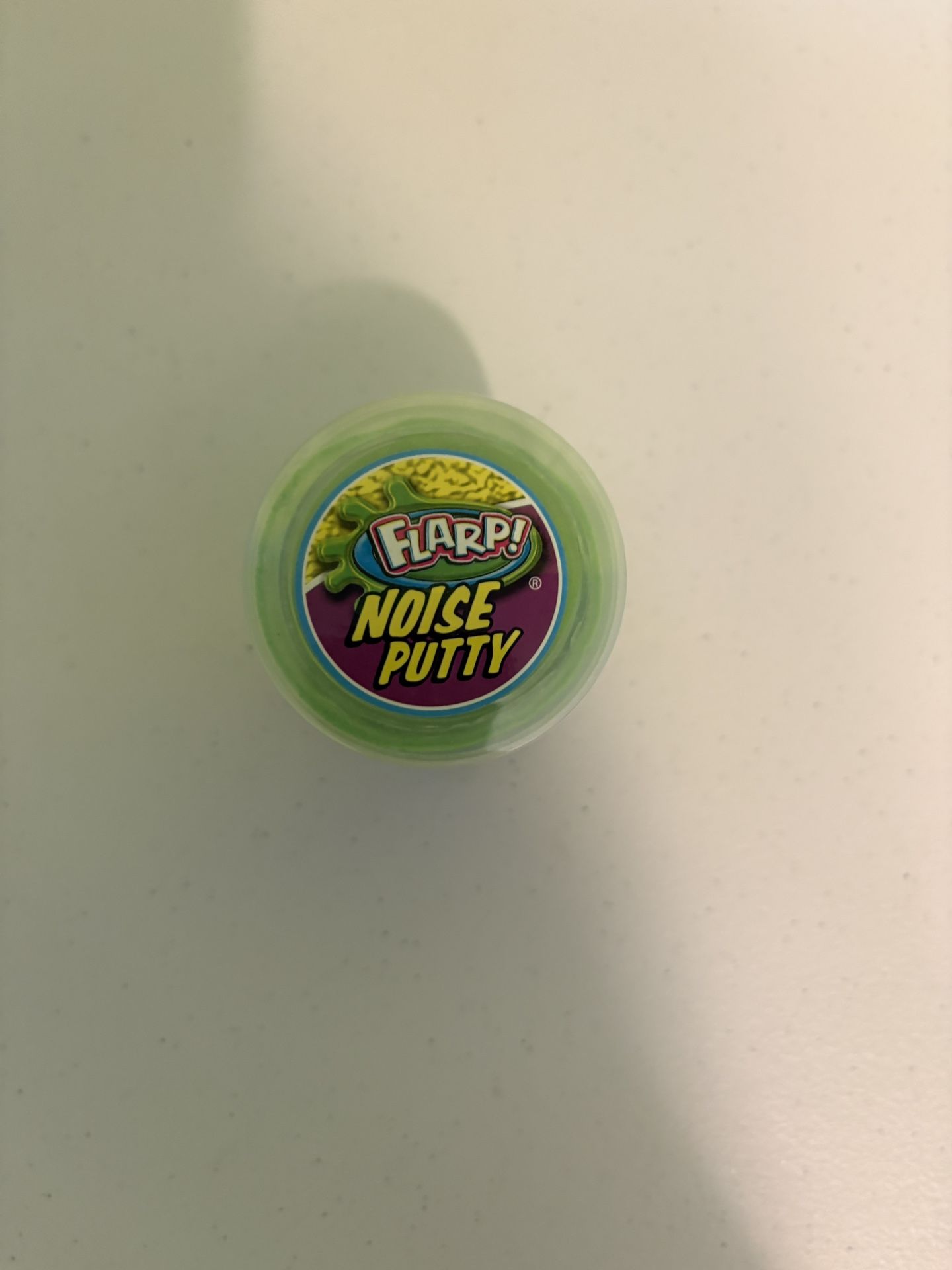 Brand New Flarp! Noise Putty - Green & Orange!