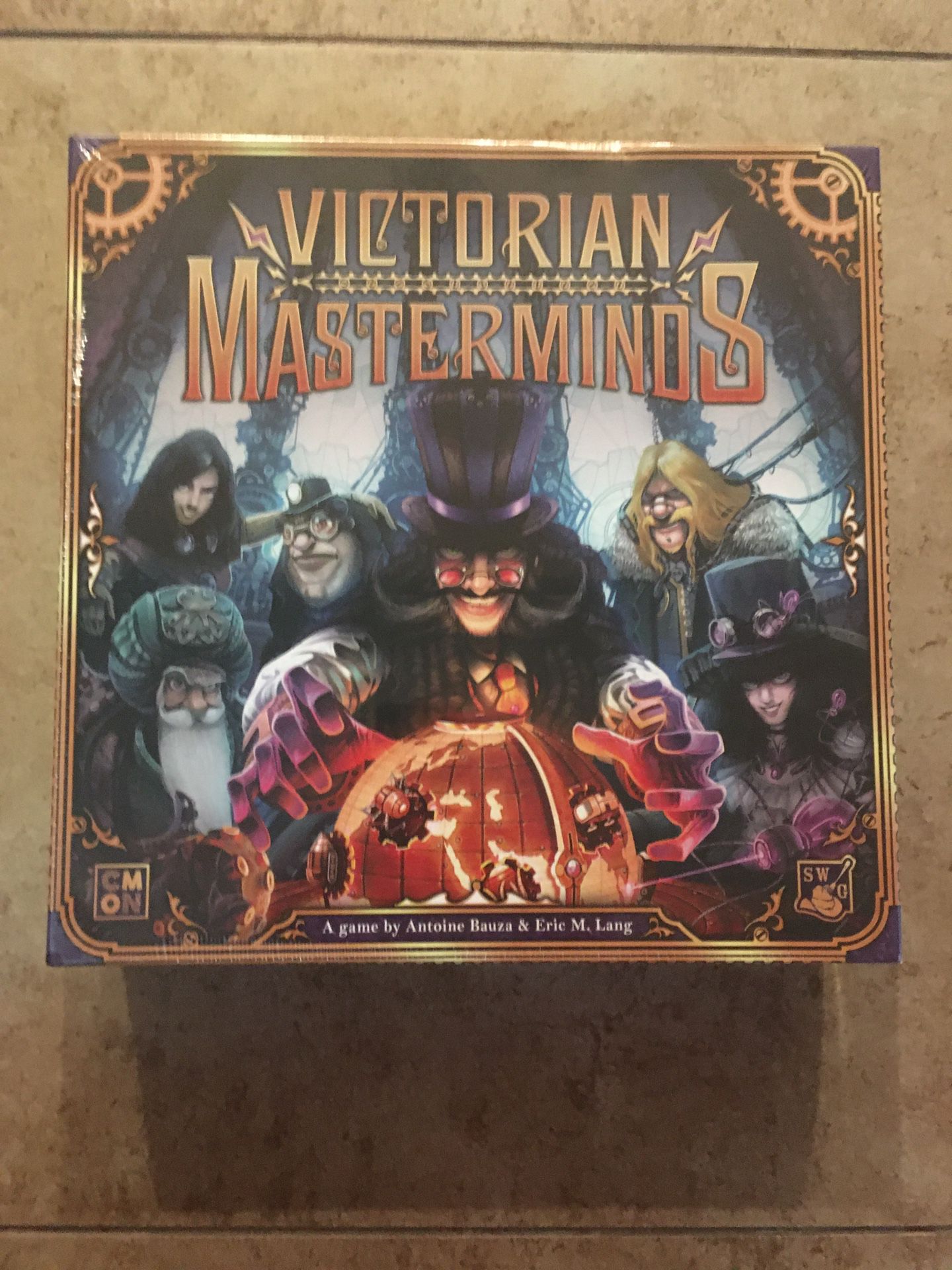 Victorian Masterminds board game