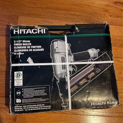 Brand New Hitachi 15-Gauge 2 1/2” Finish Nailer