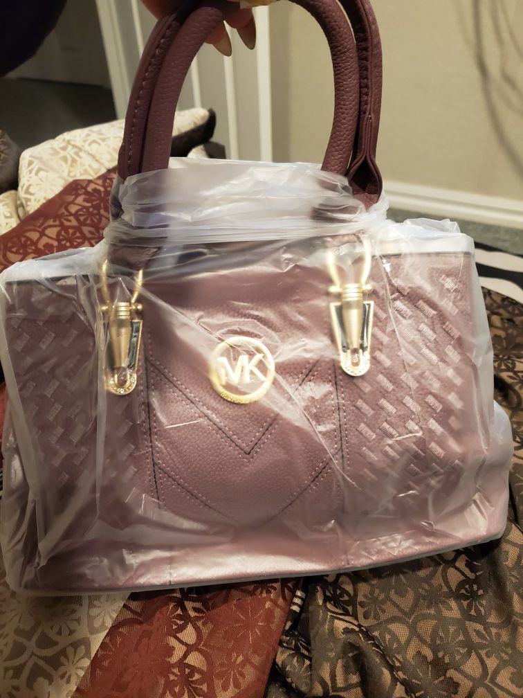 Authentic MK bag purplish/pink