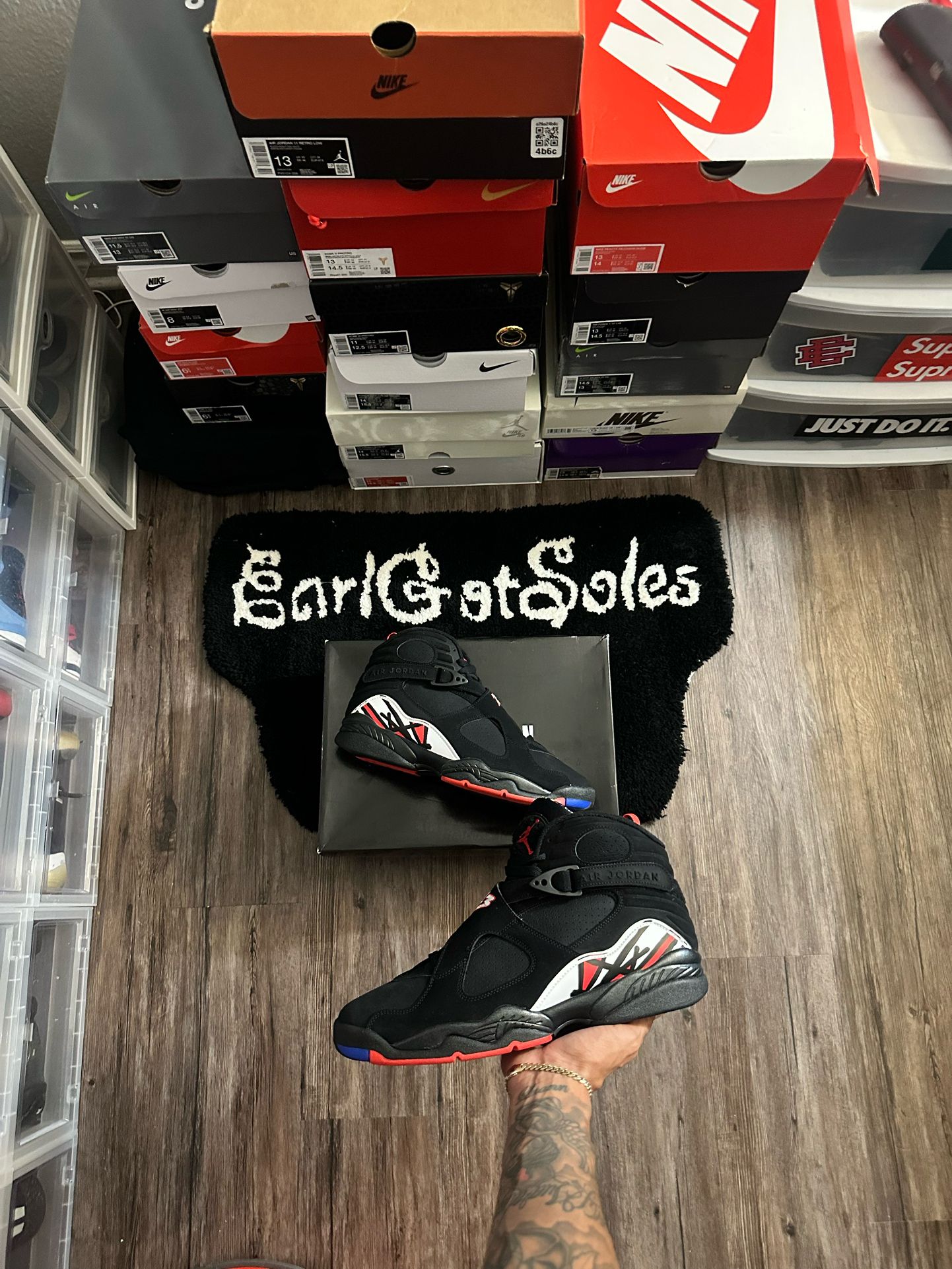 Jordan 8 Playoffs Size 13