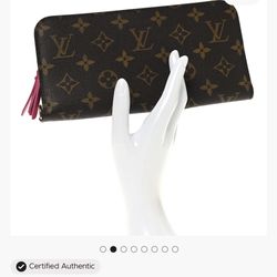 Louis Vuitton Monogram Insolite Wallet Pink