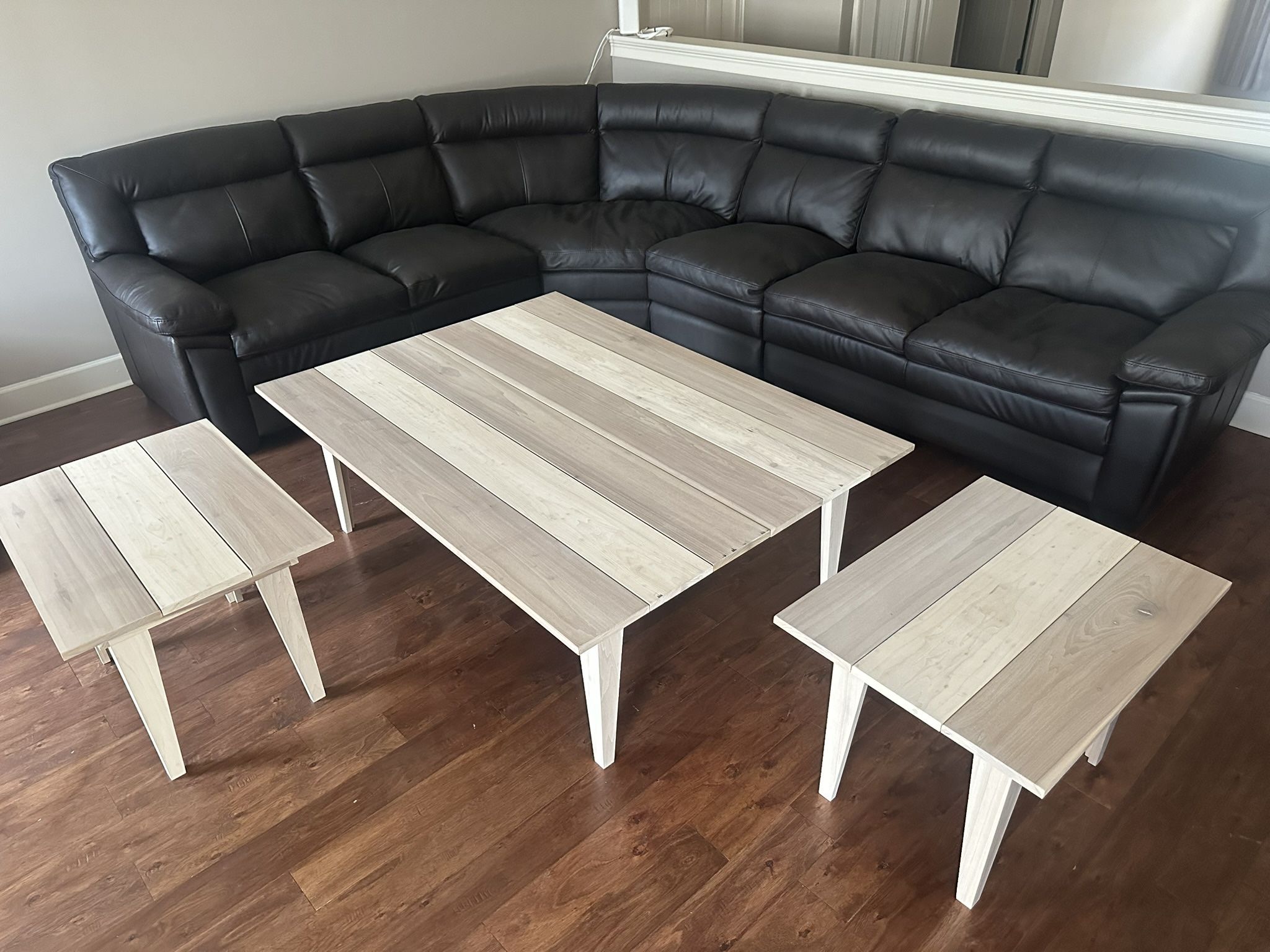 Handmade Coffee Table & Side Tables
