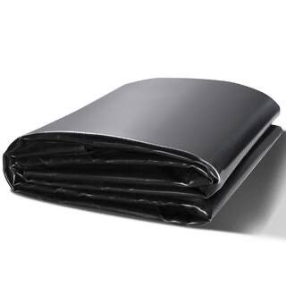 Pond Liner 15 ft. x 20 ft. Pond 45 Mil Thickness Pliable EPDM Material for Water Features, Black