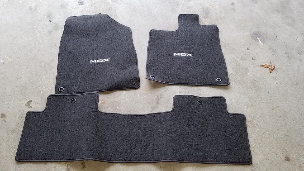 Acura MDX floor mats Original Genuine