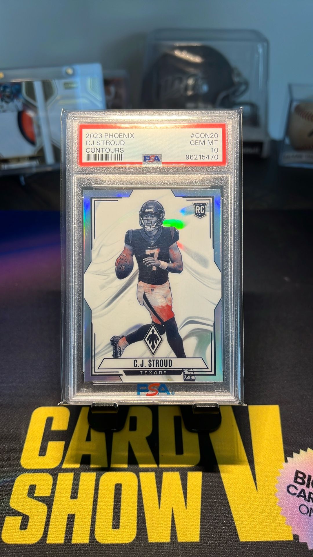 2023 Phoenix Contours CJ Stroud RC PSA 10 Houston Texans