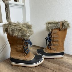 Sorel Women's Joan of Arctic Waterproof Winter Boot - Brown, Camel - Size 8.5 US