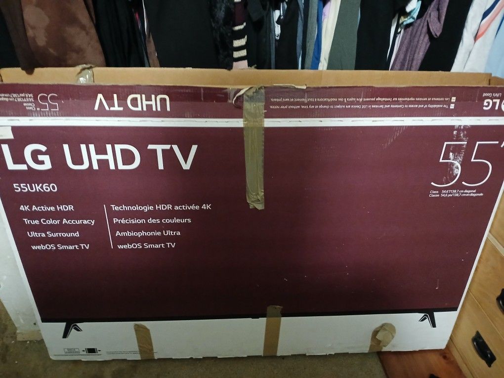 4k LG UHD TV 55"