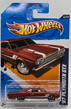 2012 Hot Wheels '67 Plymouth GTX