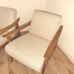 Mid-Century Show Wood Chair Set: West Elm