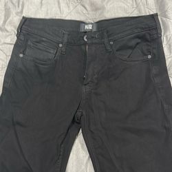 All black paige pants size 31
