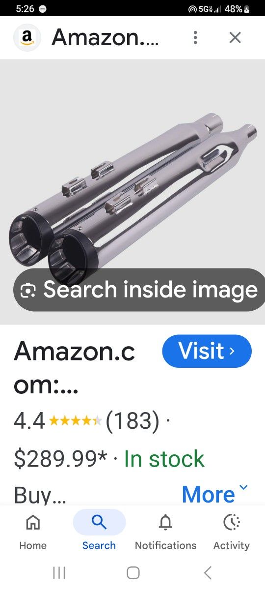 Harley Davidson Genuine Mufflers