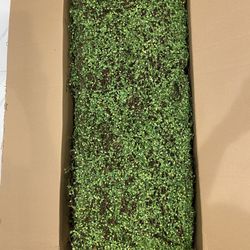 Artifical Mini Leaf Mats !  14 inch (W) x 36 inch (H) LOT of 8 