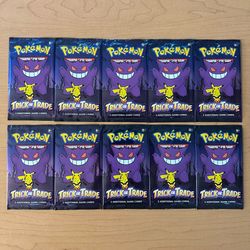 Pokemon 2022 Trick or Trade BOOster Packs