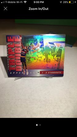 Dikembe Mutombo Holo upper deck