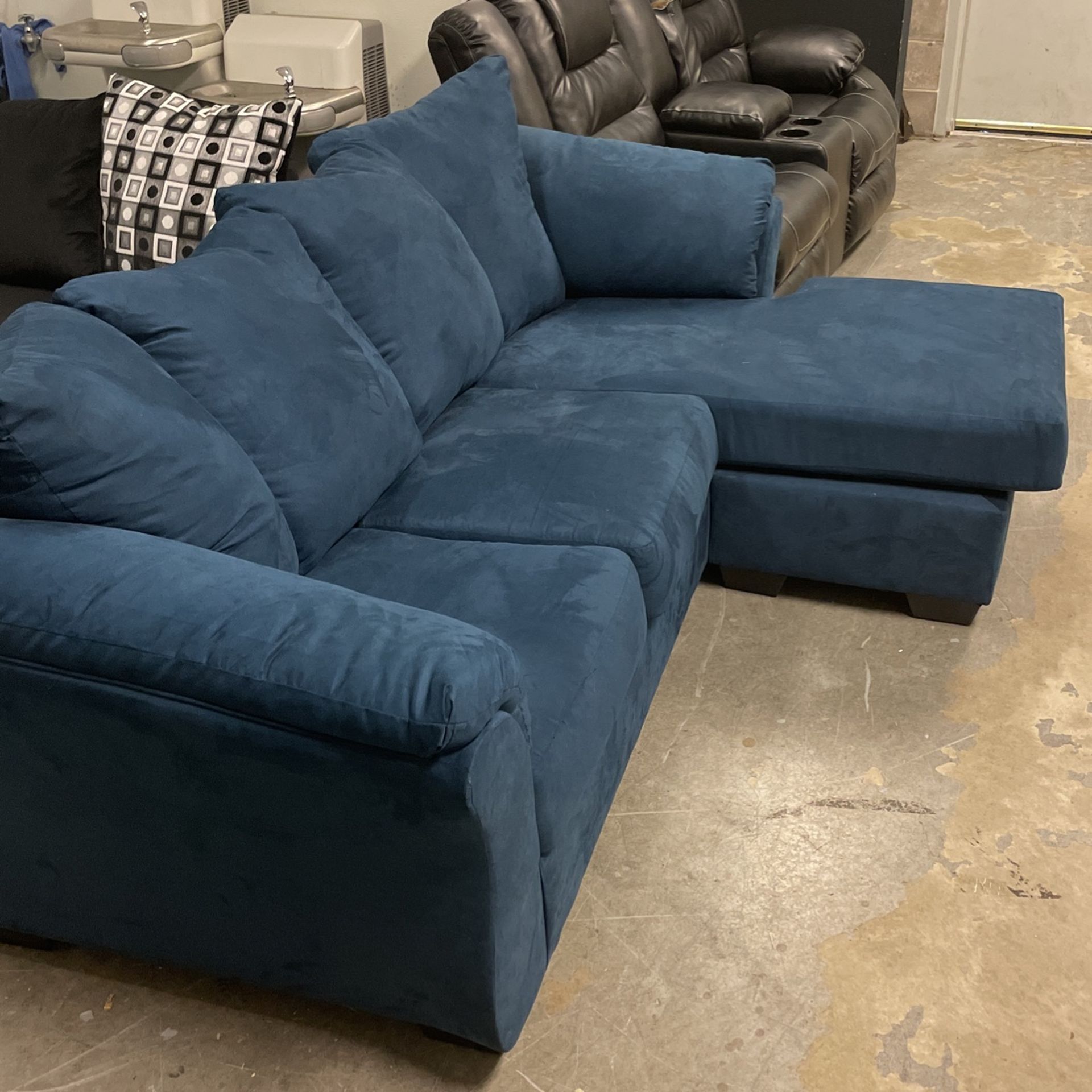Brand New Sectionals. Blue, Gray, and Black. (SAME DAY DELIVERY)