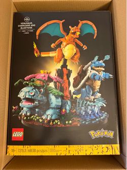 LEGO Pokemon - Venusaur, Charizard, and Blastoise