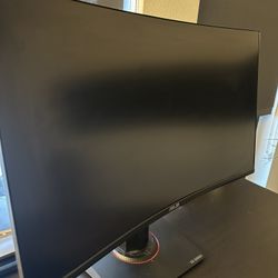 ASUS - TUF Gaming 27" FHD VA 240Hz 1ms Curved Gaming Monitor