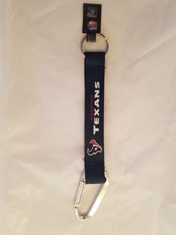 Houston Texans Lanyard Keychain