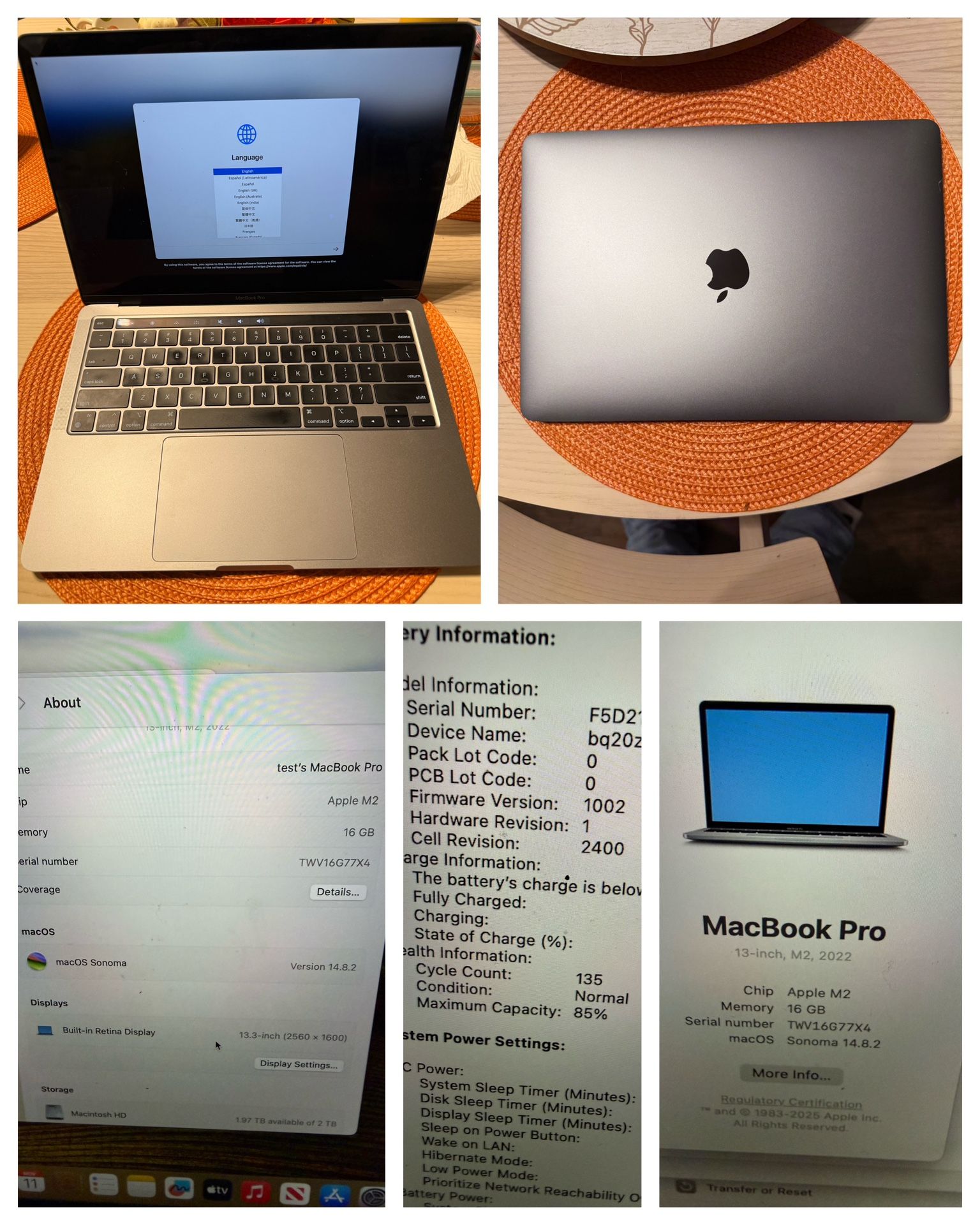 MacBook Pro 13 Inch M2 Chip/2 TBSSD/16 GB RAM https://offerup.com/redirect/?o=Vy5PZmZpY2U=