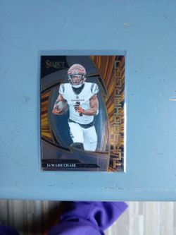 Ja'Marr Chase Panini Select Turbocharged Football Card