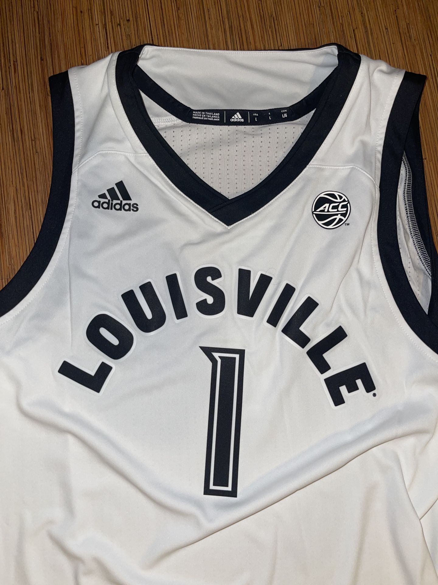 Adidas Louisville authentic jersey Large