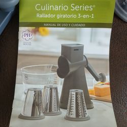 3-in-1 Rotary Grater