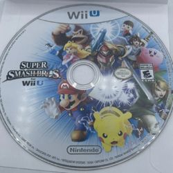 Super Smash Bros Wii U - Nintendo Wii U DISC ONLY