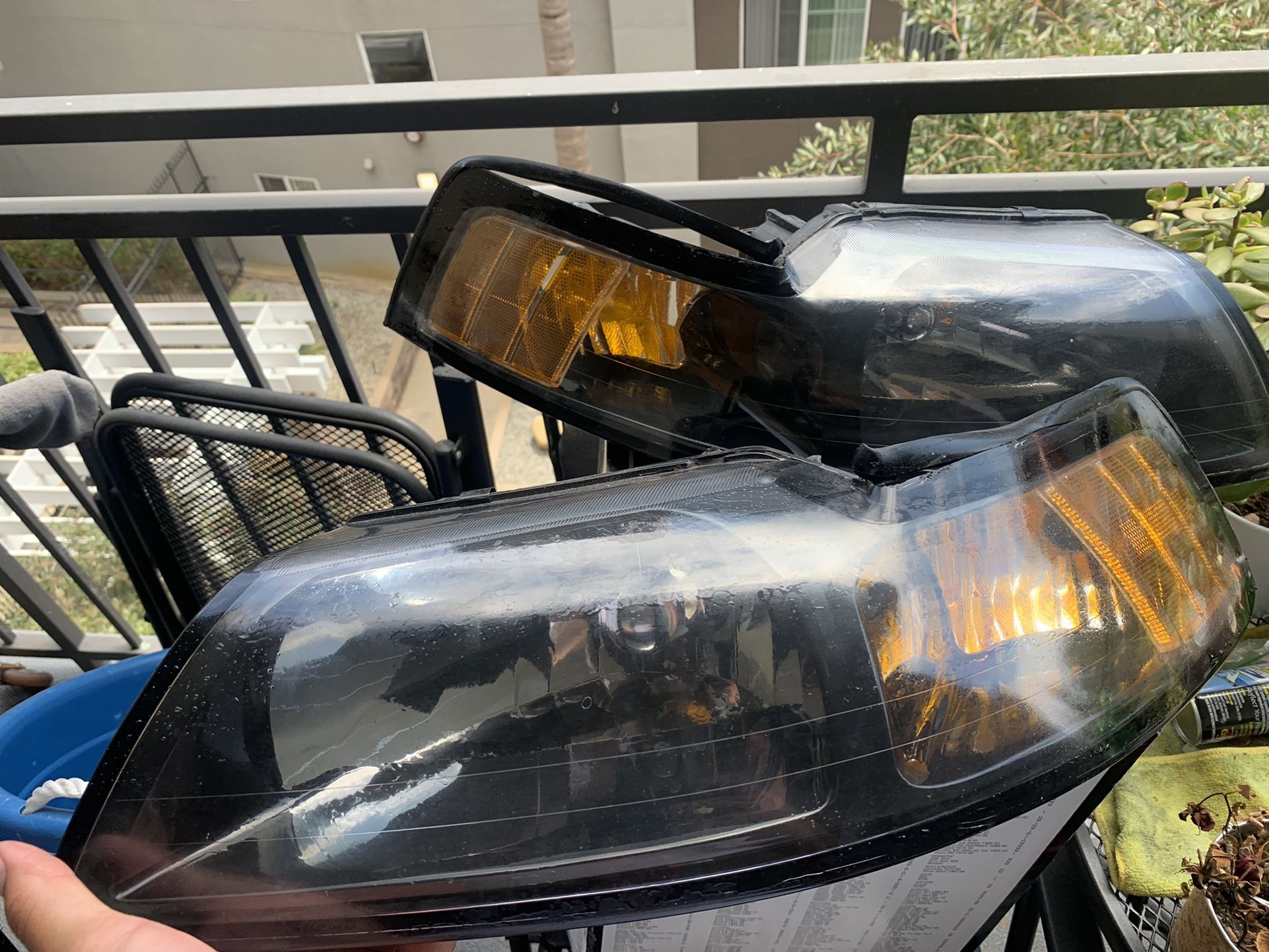 99-04 Mustang headlights