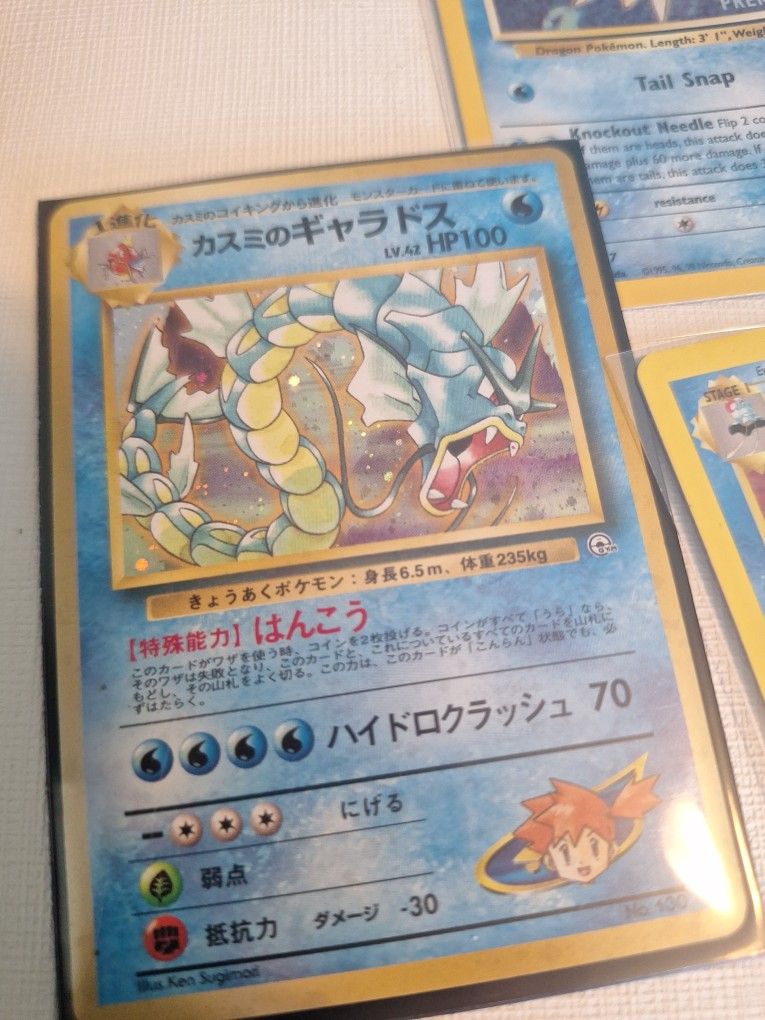 Mystys Seadra, Gyarados, Tentacruel