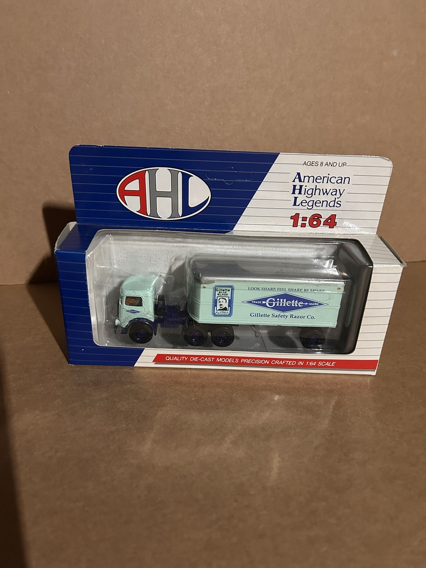 GILLETTE SAFETY RAZOR Co AHL American Highway Legends 1:64 Scale Die Cast