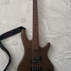 Ibanez GSR200B Walnut Electric 4-String Bass Guitar