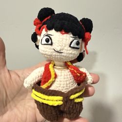 Handmade with love: Cute Crochet Nezha🧶