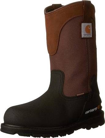 NEW Size 8.5 Or 8.5 Wide Or 9.5 Or 11 Carhartt Men WATERPROOF Work Boots Steel Toe 11-In Safety Toe Wellington