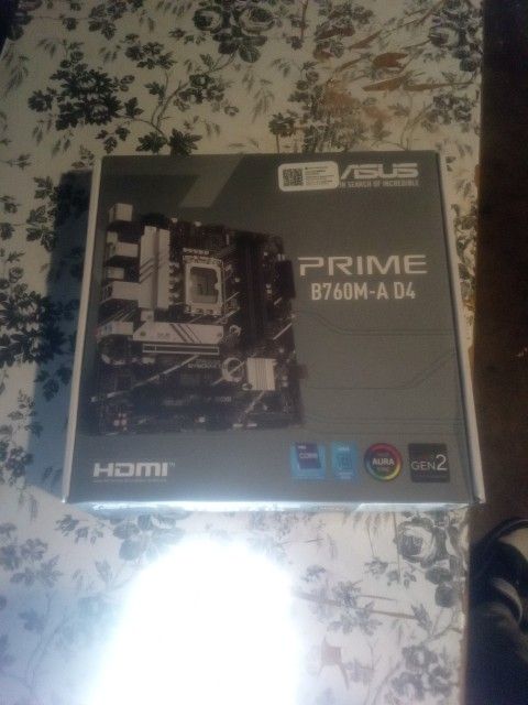 Prime B760M-A D4 Motherboard for Computer
