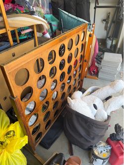 Connect 4 yard game