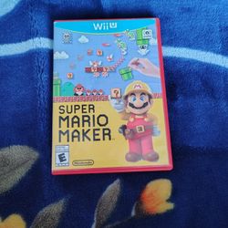 Super Mario Maker For WiiU 