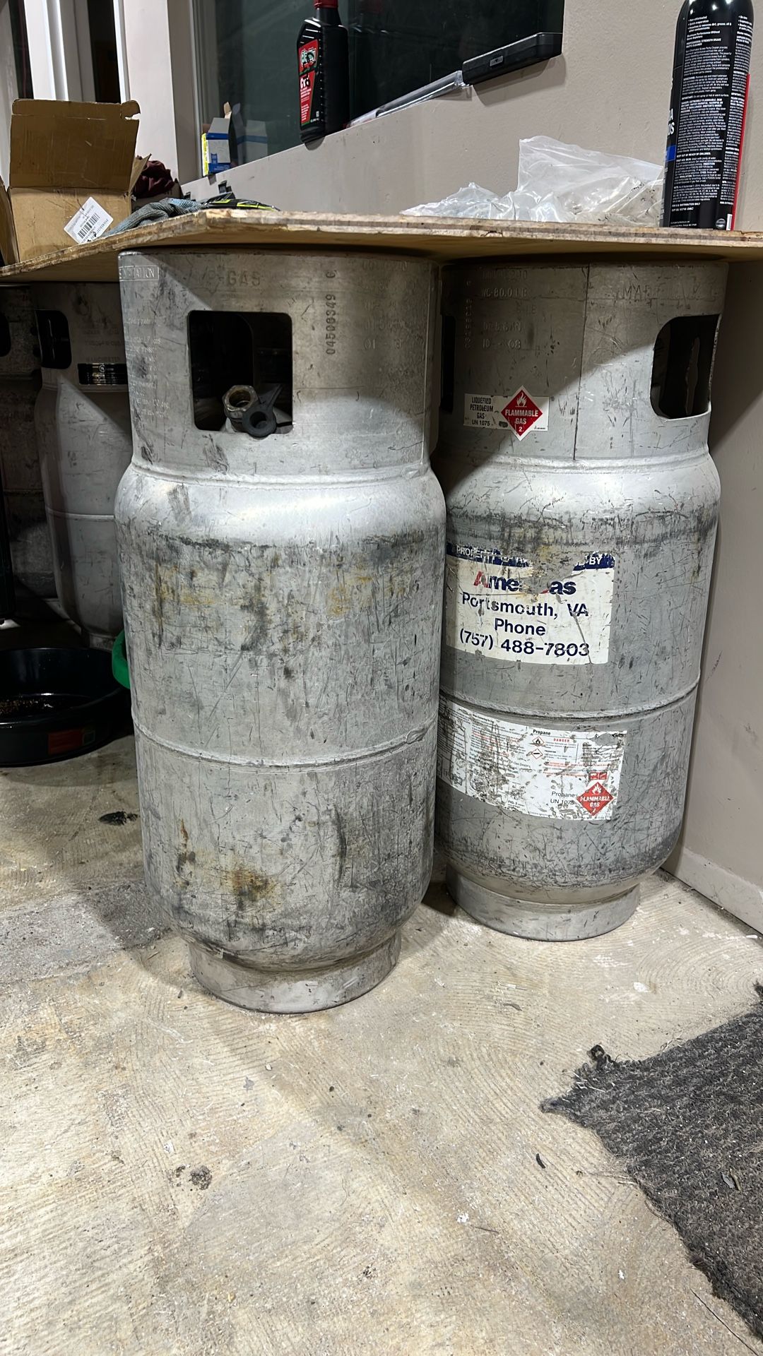 Propane Tanks Forklift 