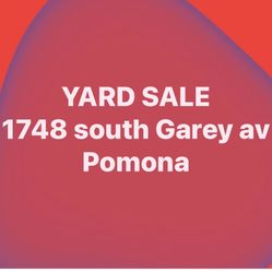 Yard Sale
